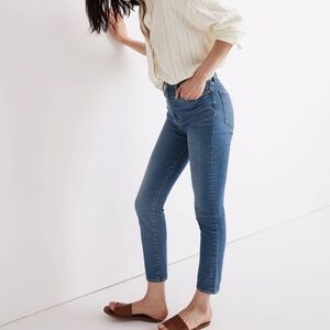 Madewell The Perfect Vintage Crop Jean Sz 25
